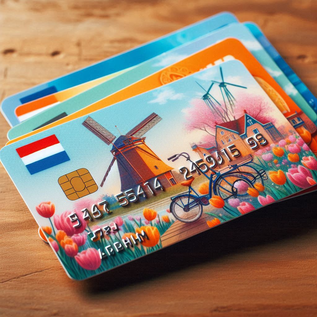 AI afbeelding van betaalpassen